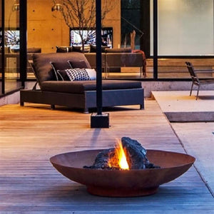 Adezz Forno Fire Pit 200cm in Corten Steel