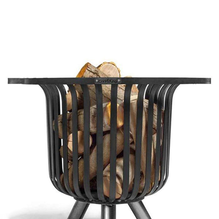 Cook King Verona Fire Basket Steel Portable 60cm