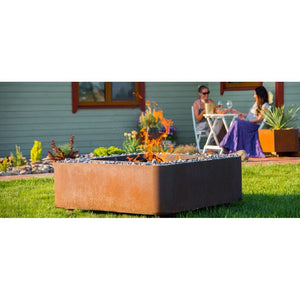 GrillSymbol Fogo Fire Pit CorTen Steel 120cm