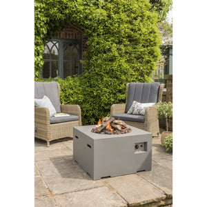 Happy Cocooning Gas Firepit Small Square 60cm