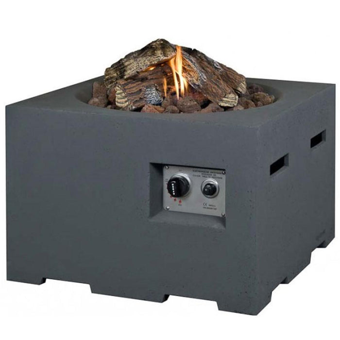 Happy Cocooning Gas Firepit Small Square 60cm