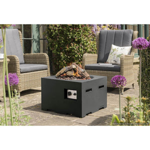 Happy Cocooning Gas Firepit Small Square 60cm